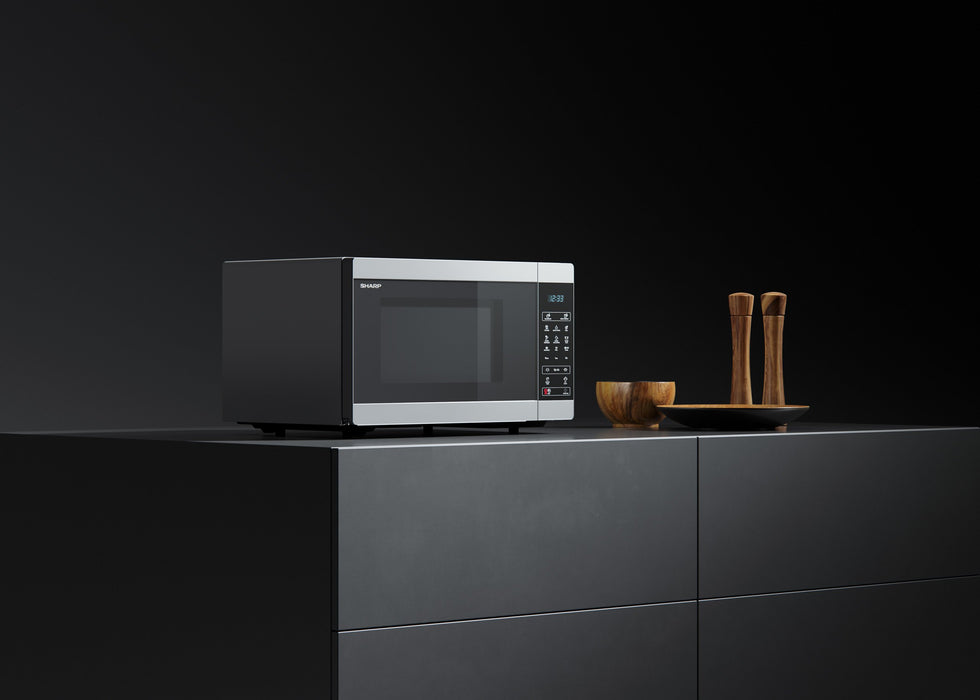 EAN 4974019966533 - Sharp Home Appliances YC-MG81E-S microondas Negro, Gris Microondas con grill Encimera 28 L 900 W imagen 4