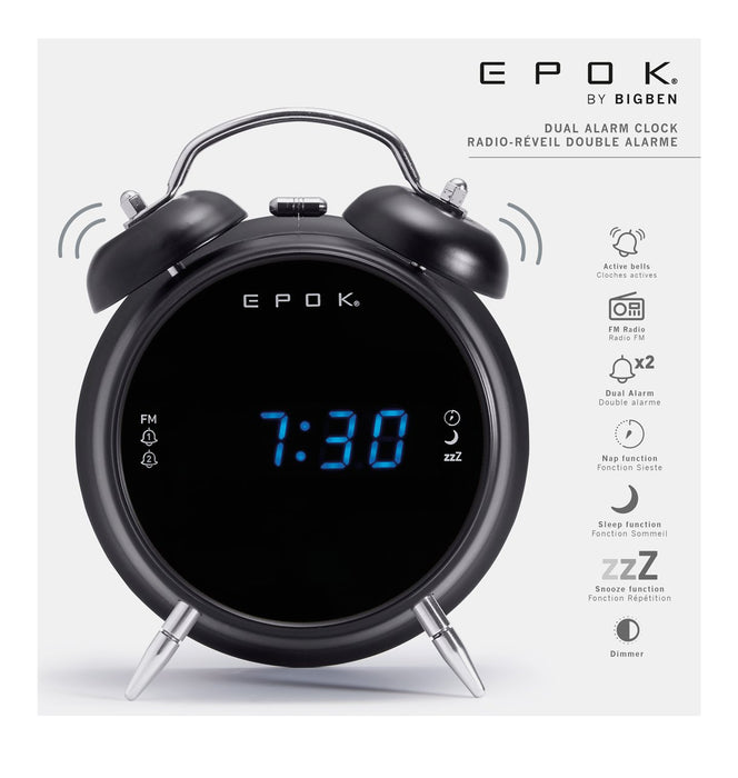 EAN 3499550357943 - Bigben Interactive RR90EPOKN radio Reloj Negro imagen 5