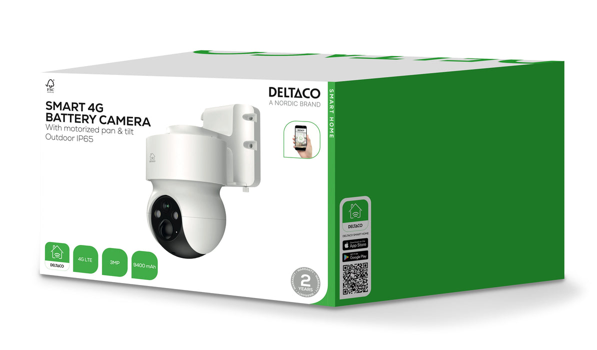 EAN 7333048063892 - Deltaco SH-IPC11-4G cámara de vigilancia Esférico Cámara de seguridad IP Exterior 2304 x 1296 Pixeles Par imagen 12