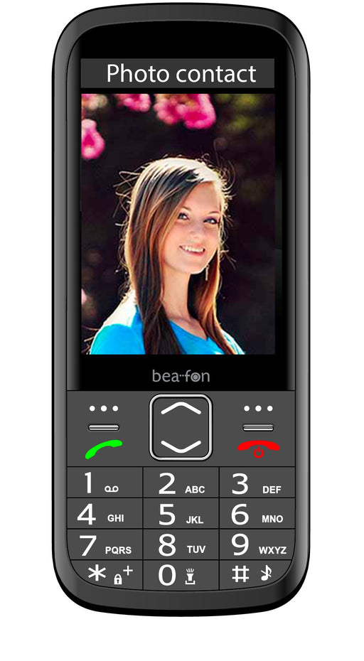 EAN 9120124820405 - Beafon SL270 8,89 cm (3.5") 136 g Negro, Plata Característica del teléfono imagen 2