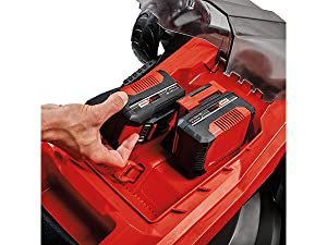 EAN 4006825648720 - Einhell GE-CM 36/43 Li M-Solo Cortacésped manual Batería Negro, Rojo imagen 11