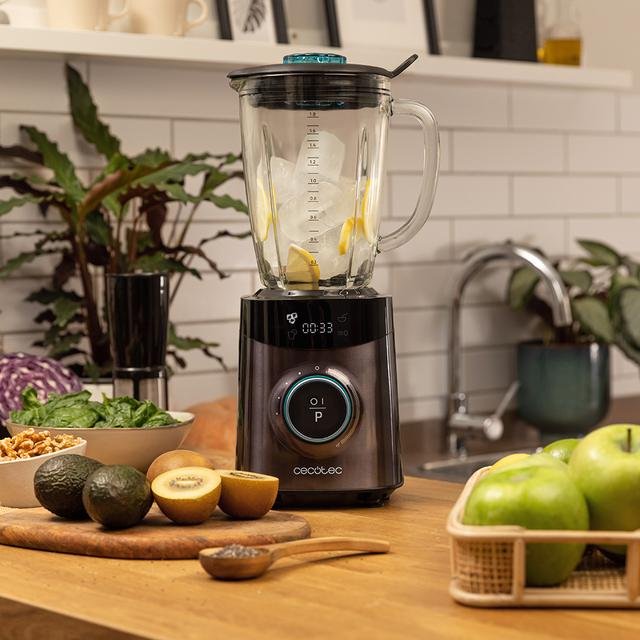 EAN 8435484043045 - Cecotec 04304 licuadora 1,8 L Batidora de vaso 1800 W Negro, Acero inoxidable imagen 9