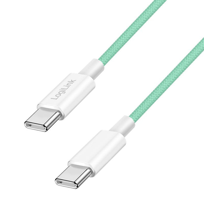 EAN 4052792077995 - LogiLink CU0343 cable USB USB 2.0 0,5 m USB C Verde imagen 1