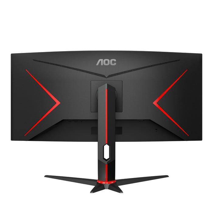 EAN 4038986117005 - AOC G2 CU34G2X/BK LED display 86,4 cm (34") 3440 x 1440 Pixeles Quad HD Negro, Rojo imagen 7