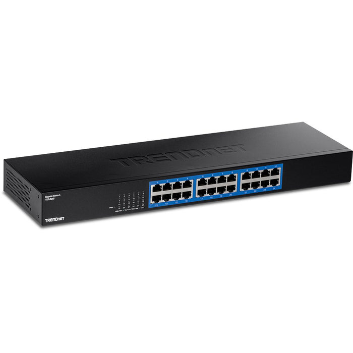 EAN 0710931140873 - Trendnet TEG-S25 switch Gigabit Ethernet (10/100/1000) Negro imagen 1
