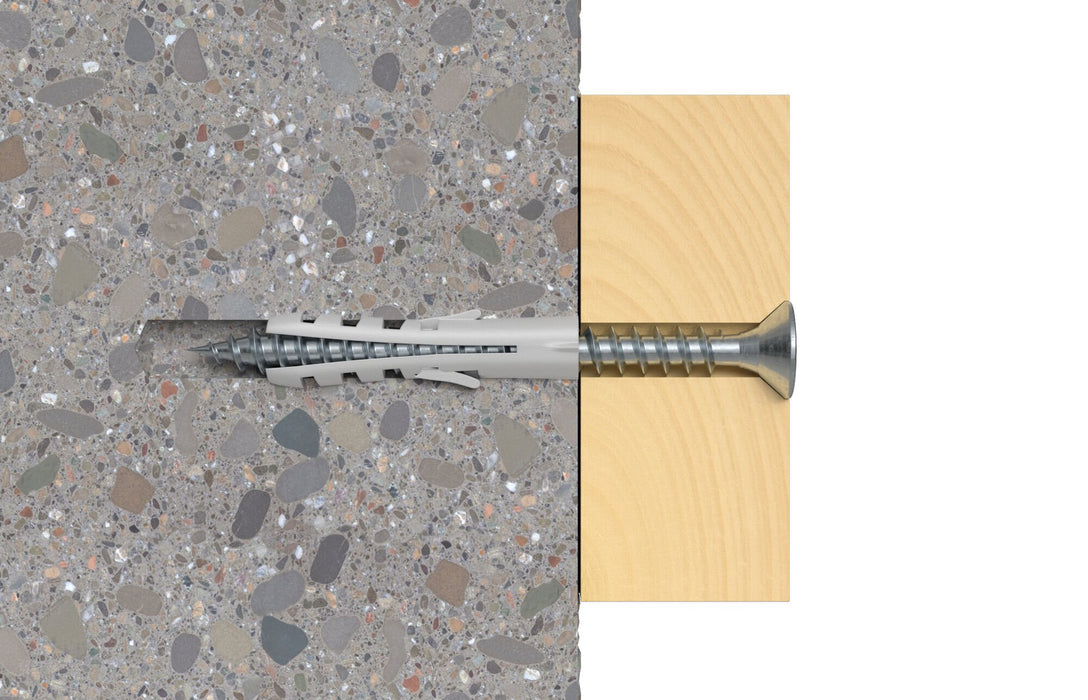 EAN 4006209521144 - Fischer 52114 tornillo de anclaje y taco 6 pieza(s) imagen 4