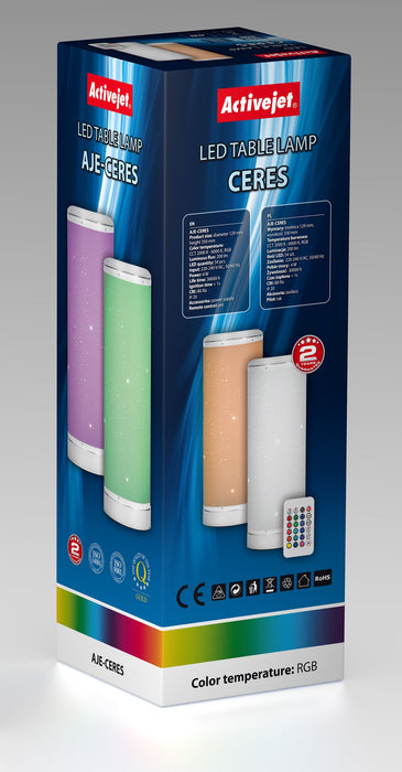 EAN 5901443122807 - Activejet AJE-CERES RGB lámpara de mesa Blanco imagen 15