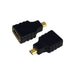 EAN 4052792005936 - LogiLink AH0010 cambiador de género para cable HDMI D HDMI A Negro imagen 1