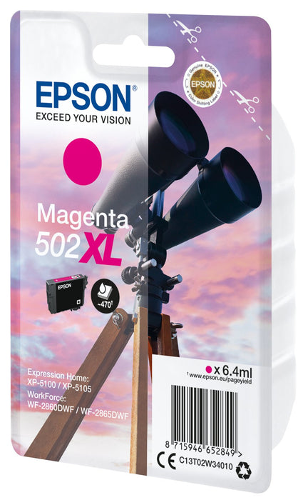 EAN 8715946652849 - Epson 502XL cartucho de tinta 1 pieza(s) Original Alto rendimiento (XL) imagen 2