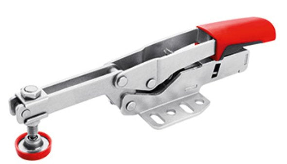 EAN 4008158035741 - BESSEY STC-HH70 abrazadera Brida horizontal con brazo abierto y placa base horizontal 6 cm Rojo, Acero in imagen 1