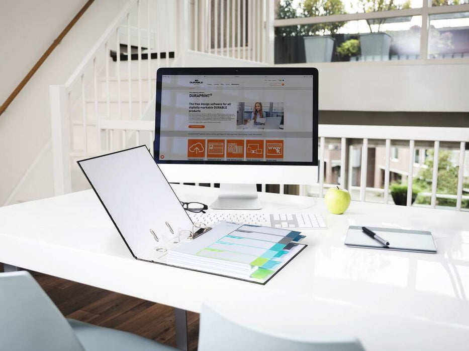 EAN 4005546735092 - Durable 679327 lengüeta de índice Separador en blanco con pestaña Polipropileno (PP) Multicolor imagen 5