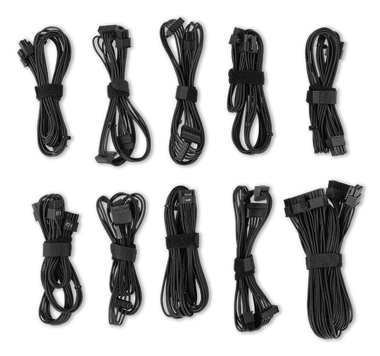 EAN 8436587976087 - NOX Hummer GDM 1200W GOLD unidad de fuente de alimentación 20+4 pin ATX ATX Negro imagen 8