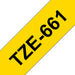 EAN 0012502625971 - Brother TZE-661 cinta para impresora de etiquetas TZ imagen 1