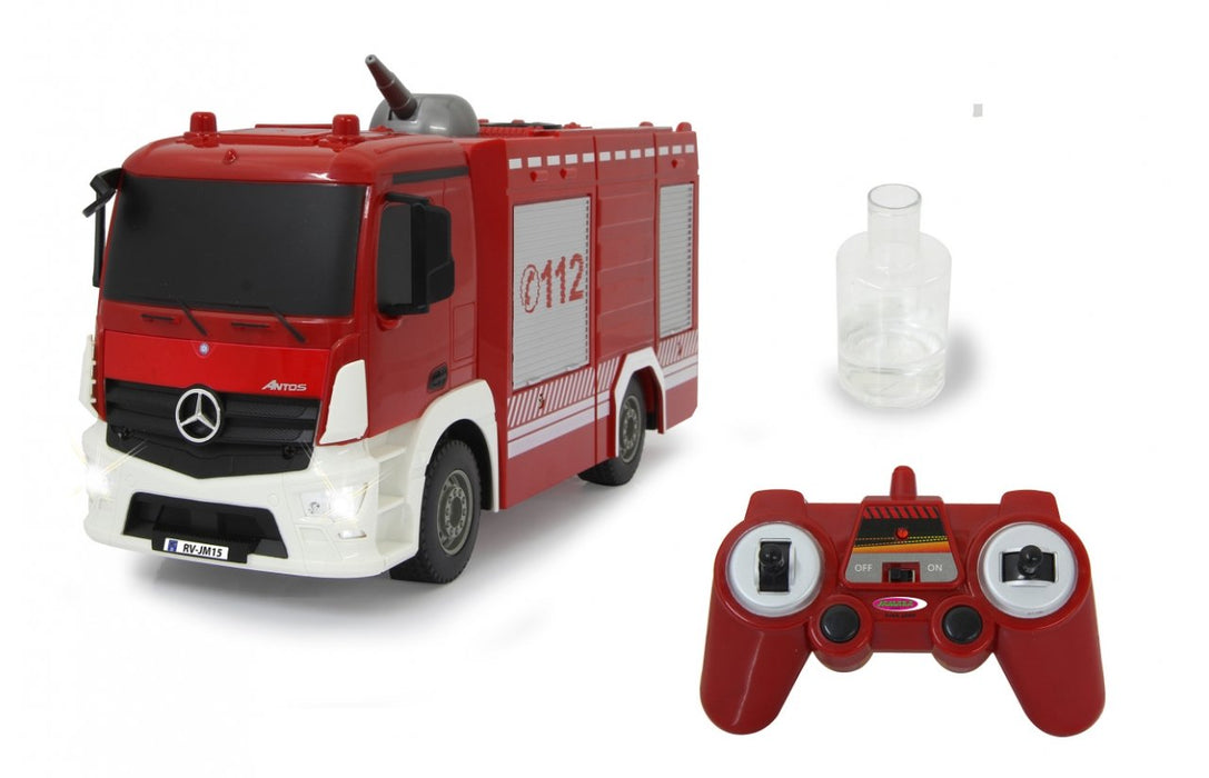 EAN 4042774458621 - Jamara Fire fighter TLF Mercedes-Benz Antos modelo controlado por radio Camión de bomberos Motor eléctric imagen 3