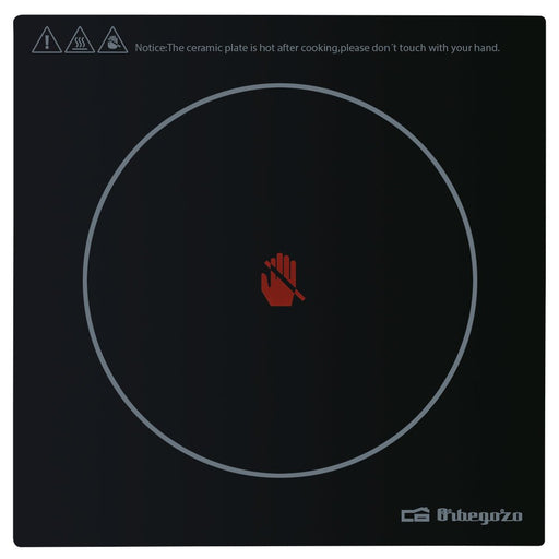 EAN 8436044534294 - Orbegozo PCE 5000 Negro, Acero inoxidable Encimera 28 cm Cerámico 1 zona(s) imagen 2