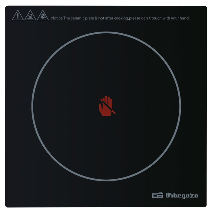 EAN 8436044534294 - Orbegozo PCE 5000 Negro, Acero inoxidable Encimera 28 cm Cerámico 1 zona(s) imagen 2