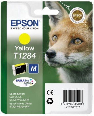 EAN 8715946465401 - Epson Fox T1284 DURABrite Ultra cartucho de tinta 1 pieza(s) Original Amarillo imagen 1
