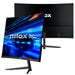 EAN 8431775035935 - Nilox MONITOR 23 8 CURVO 200HZ HDMI DP pantalla para PC 60,5 cm (23.8") 1920 x 1080 Pixeles Full HD LCD N imagen 5