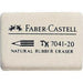 EAN 9556089741200 - Faber-Castell 7041-20 goma Blanco imagen 1