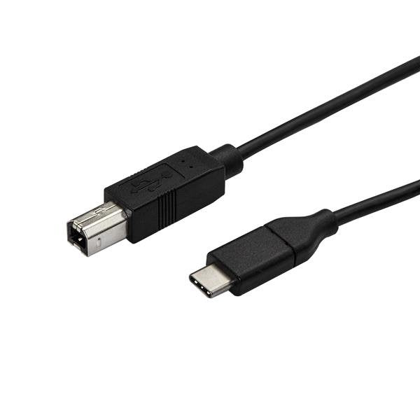 EAN 0065030872997 - StarTech.com USB2CB50CM cable USB USB 2.0 0,5 m USB C Negro imagen 1