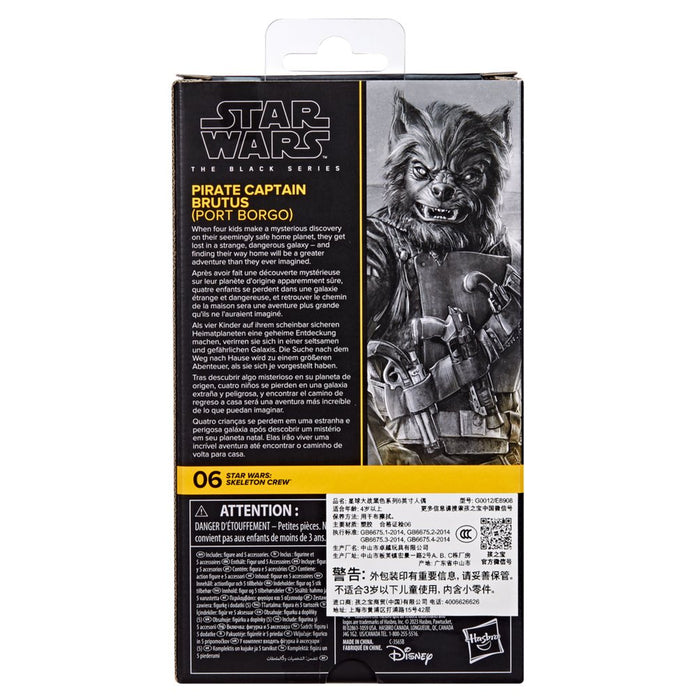 EAN 5010996274953 - Star Wars The Black Series Pirate Captain Brutus (Port Borgo) imagen 16