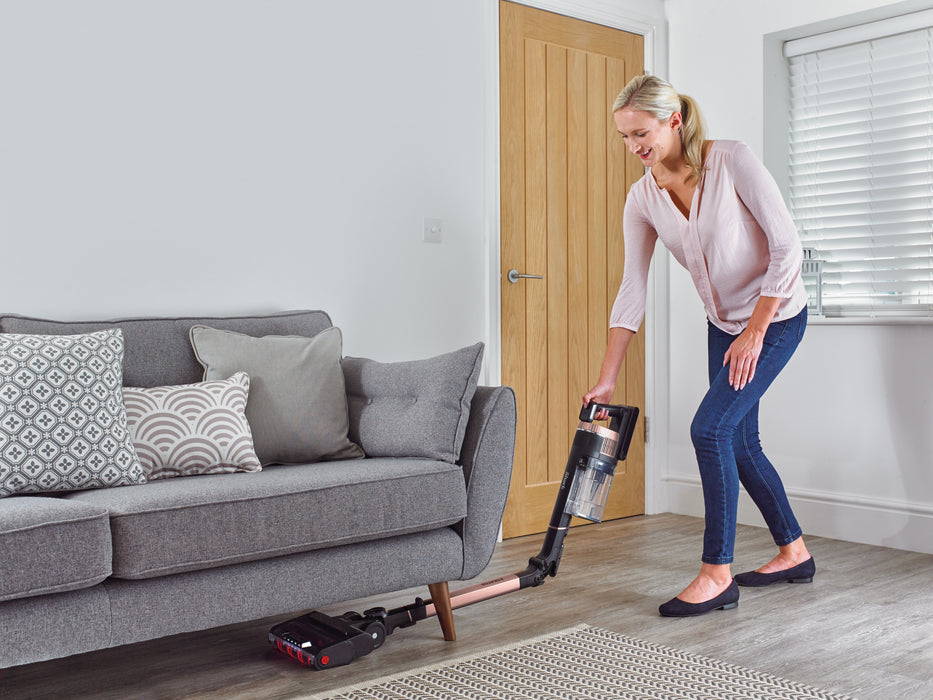 EAN 0622356254601 - Shark Stratos Aspiradora escoba 2 en 1 Batería Secar Sin bolsa Negro, Durazno imagen 26