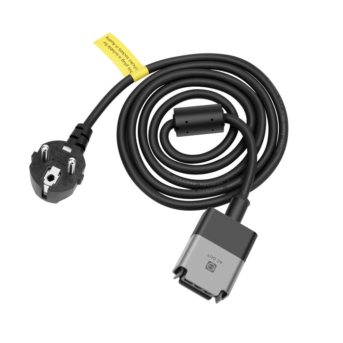 EAN 4895251607698 - EcoFlow EFL-BKWAC-3M-EU cable de transmisión Negro imagen 1