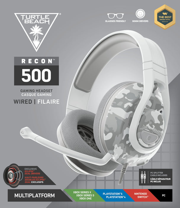 EAN 731855064052 - Turtle Beach Recon 500 Auriculares Alámbrico Diadema Juego Blanco imagen 9