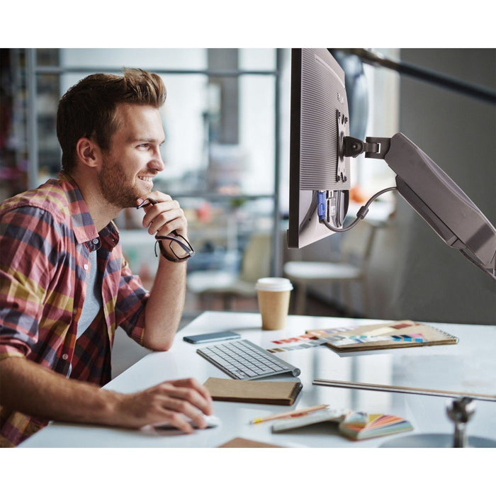 EAN 8051128102857 - Techly ICA-LCD 514 soporte para monitor 68,6 cm (27") Escritorio Negro imagen 10