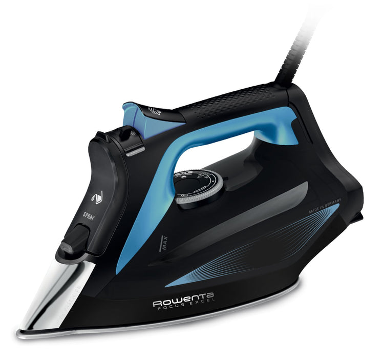EAN 4210101974735 - Rowenta DW5310 Plancha a vapor Suela Microsteam 400 HD Láser 2700 W Negro, Azul imagen 1
