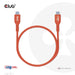 EAN 8719214472641 - CLUB3D CAC-1515 cable USB USB 2.0 USB C Naranja, Rojo imagen 13
