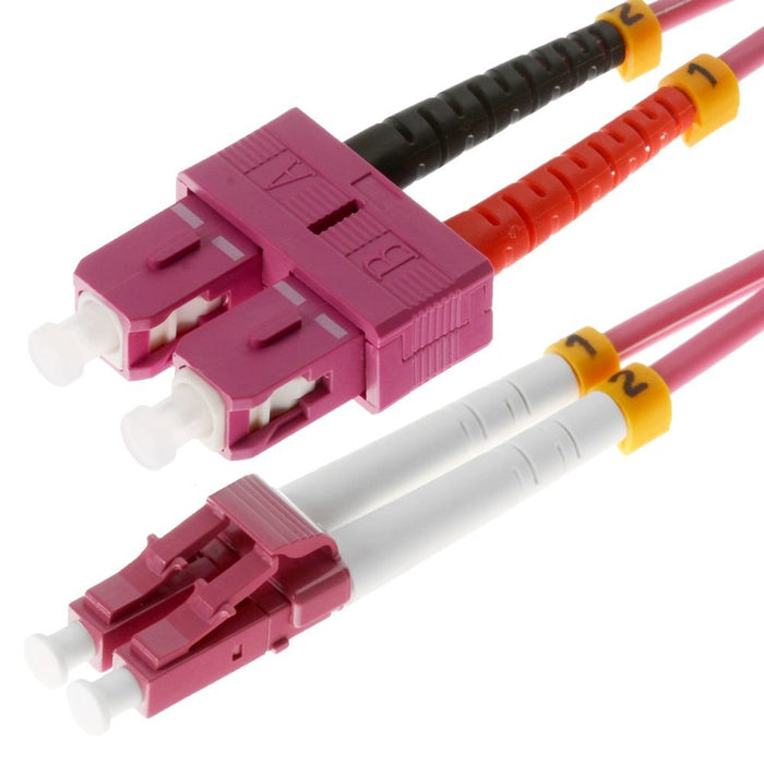 EAN 4005938157587 - Helos 5m OM4 LC/SC Cable de fibra óptica e InfiniBand Violeta imagen 1