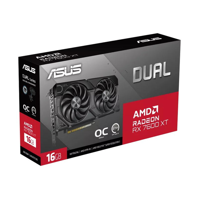 EAN 4711387459218 - ASUS Dual -RX7600XT-O16G AMD Radeon RX 7600 XT 16 GB GDDR6 imagen 13