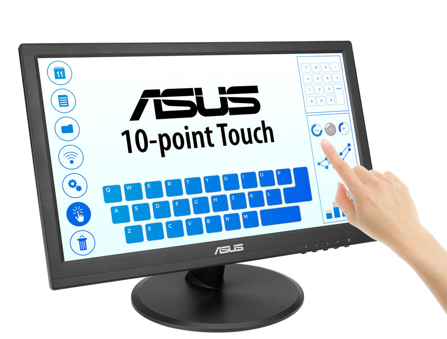 EAN 0197105406087 - ASUS Touch VT169HE pantalla para PC 39,6 cm (15.6") 1920 x 1080 Pixeles Full HD LED Pantalla táctil Mesa  imagen 6