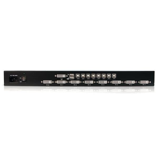 EAN 0065030842303 - StarTech.com SV831DVIU interruptor KVM Montaje en rack Negro imagen 3