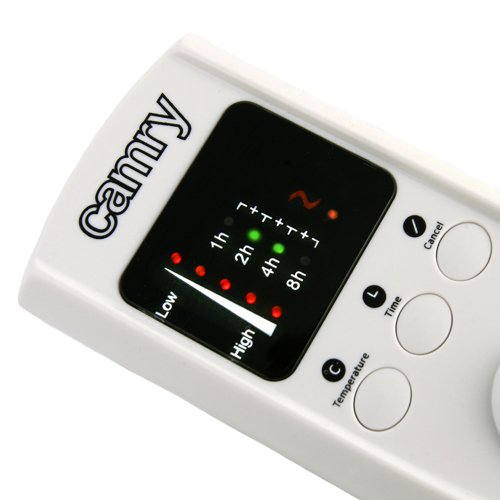 EAN 5902934832625 - Camry Premium CR 7407 manta eléctrica y almohadilla Calentador de cama eléctrico 60 W Beige Vellón imagen 6