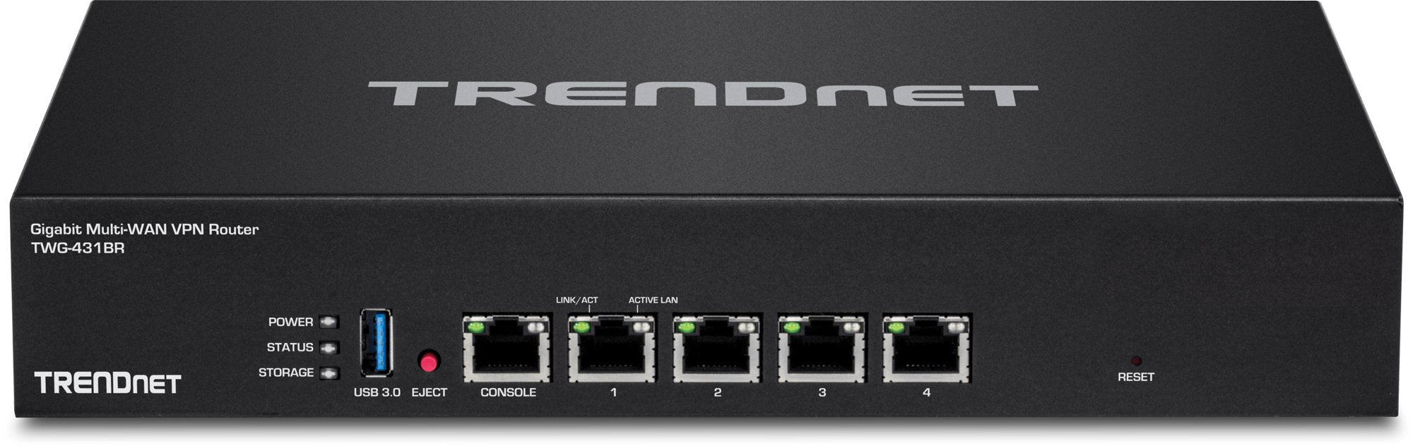 EAN 0710931301410 - Trendnet TWG-431BR router Negro imagen 2