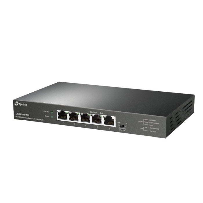 EAN 4895252501131 - TP-Link TL-SG105PP-M2 switch No administrado Gigabit Ethernet (10/100/1000) Energía sobre Ethernet (PoE)  imagen 2