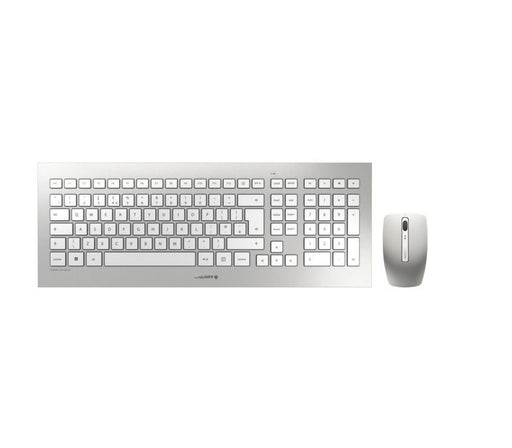 EAN 4025112087479 - CHERRY DW 8000 teclado Ratón incluido Universal RF inalámbrico QWERTY Español Plata, Blanco imagen 1