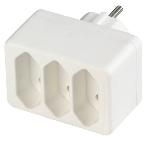 EAN 4008297127307 - REV 0512730777 adaptador de enchufe eléctrico Tipo F Tipo C (Europlug) Blanco imagen 1