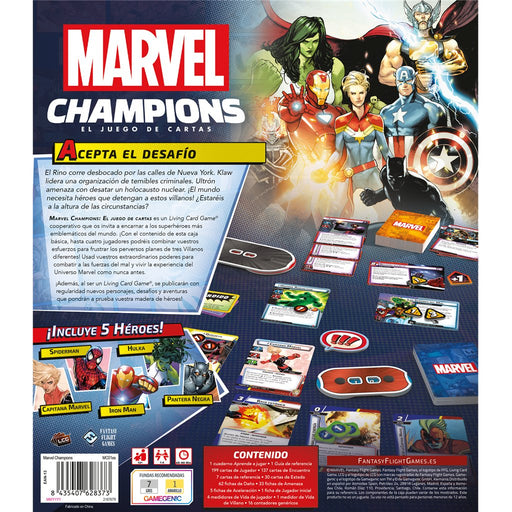 EAN 8435407628373 - Asmodee Marvel Champions: El juego de cartas 90 min Estrategia imagen 2