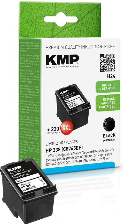 EAN 4011324022384 - KMP H24 cartucho de tinta 1 pieza(s) Negro imagen 1