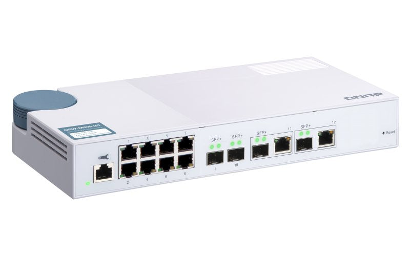 EAN 4713213516706 - QNAP QSW-M408-2C switch Gestionado L2 10G Ethernet (100/1000/10000) Blanco imagen 5