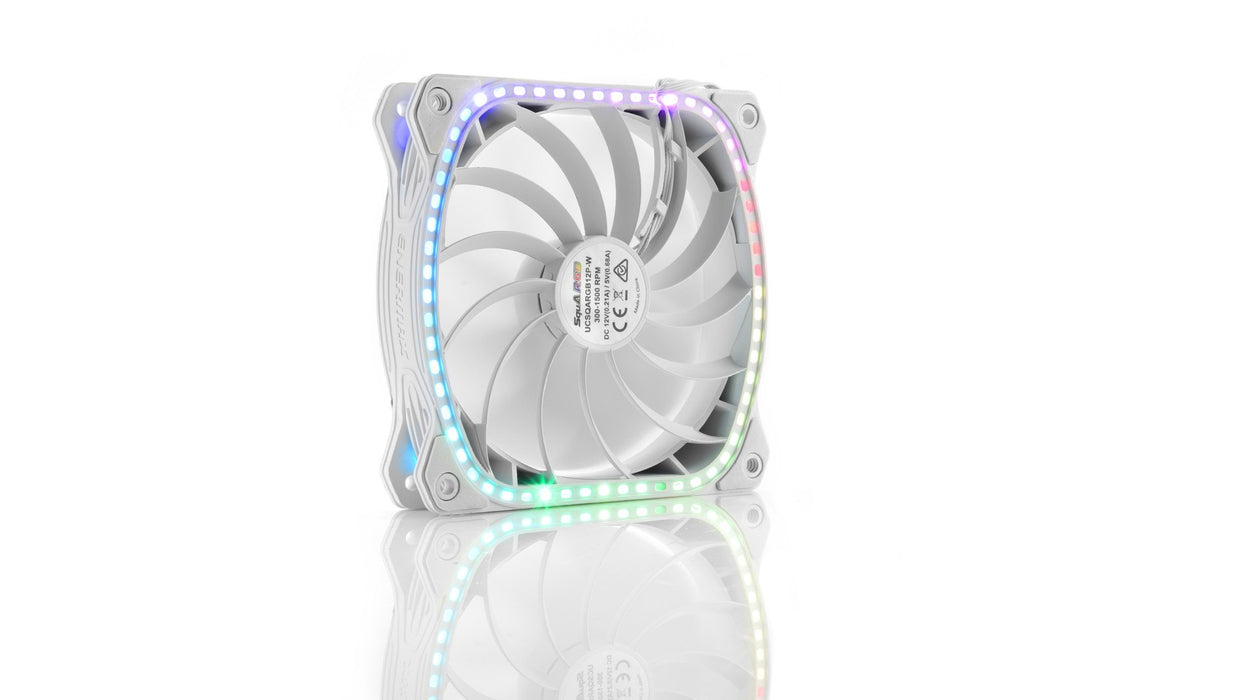 EAN 4713157724311 - Enermax SquA RGB White Carcasa del ordenador Ventilador 12 cm Blanco imagen 3