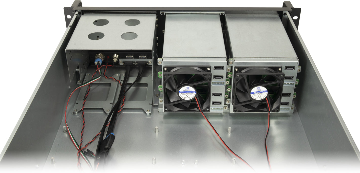 EAN 4260455646420 - Inter-Tech 3U-3508 Estante Negro imagen 3