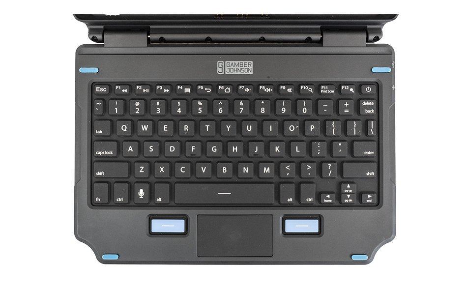 EAN 0703674565287 - Gamber-Johnson 7160-1869-01 teclado para móvil QWERTY Inglés del Reino Unido Pogo pin Negro imagen 5