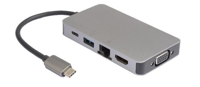 EAN 5704174031642 - Microconnect USB3.1CCOM14 base para portátil y replicador de puertos Alámbrico USB 3.2 Gen 1 (3.1 Gen 1)  imagen 1