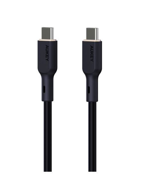 EAN 0689323787265 - AUKEY CB-SCC241 USB-C Power Delivery PD 240W 5A 20V 1m Nylon Black - Digital/Daten - 1 m cable USB USB C  imagen 5