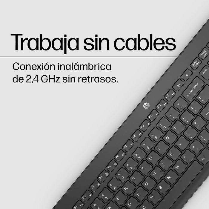 EAN 0195908430025 - HP 230 Wireless Keyboard teclado Universal RF inalámbrico QWERTY Negro imagen 7