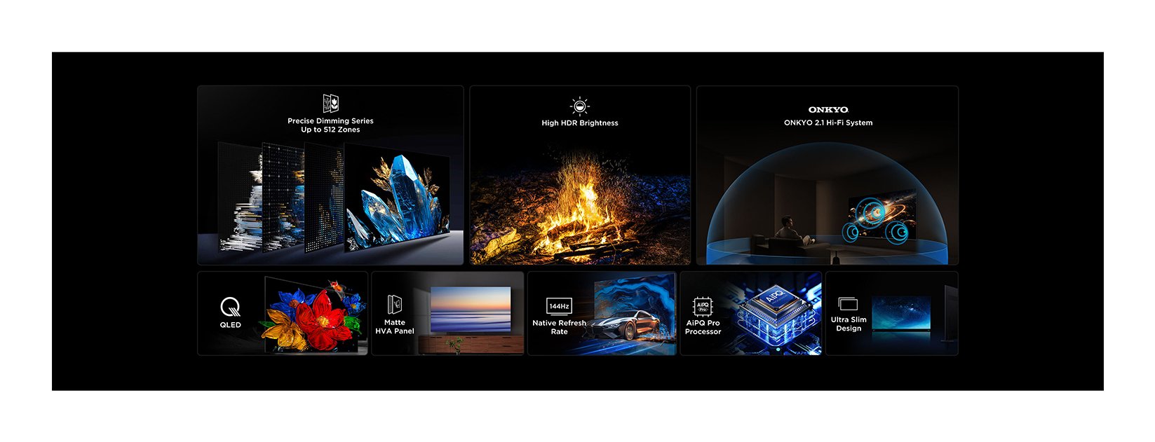 EAN 5901292525774 - TCL C6K 85C6K Televisor 2,16 m (85") 4K Ultra HD Smart TV Wifi Metálico imagen 7